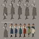 Illustration for article titled Designing The Dresses For BioShock Infinites Elizabeth (And The Lutece Twins)